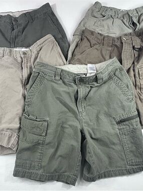 Columbia Cargo Shorts Bundle Mens 30 Gorpcore Hiking Utility Y2K